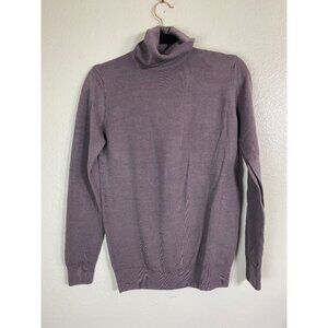 Marks & Spencer Purple Turtleneck Long Sleeve Sweater Knit UK 8 Women size US 4